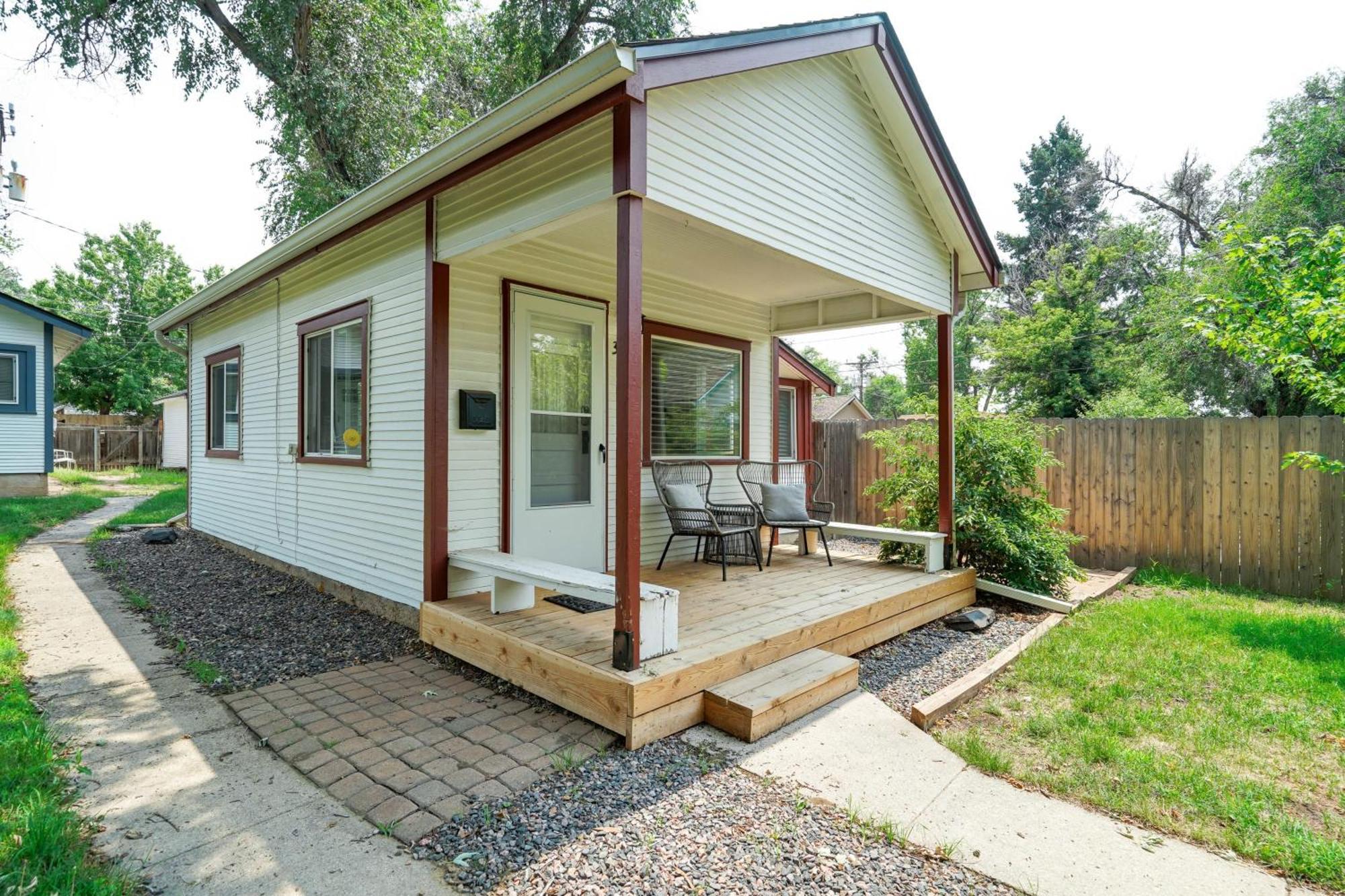 Vintage Tiny House Cute 1Bdrm Big Appeal Villa โคโลราโดสปริงส์ ภายนอก รูปภาพ